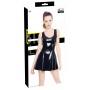 Vinyl Dress black 2XL