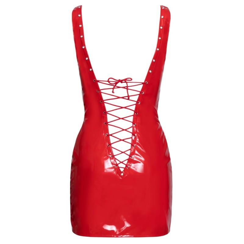 Vinyl Dress red 2XL