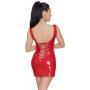 Vinyl Dress red 2XL