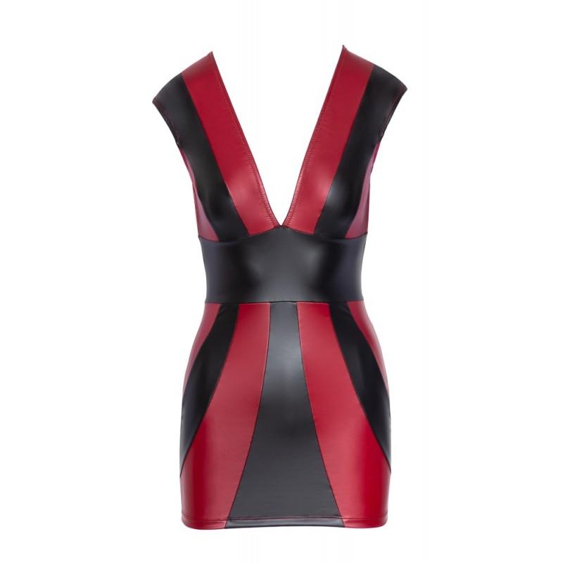 Dress red/black m