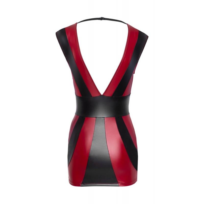 Dress red/black m