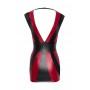 Dress red/black m