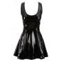 Vinyl Dress black S