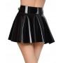 Vinyl Mini Skirt M