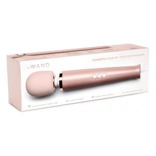 Mains-powered massager Rose Gold - LE WAND PLUG-IN