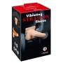 Vibrating strap-on sleeve