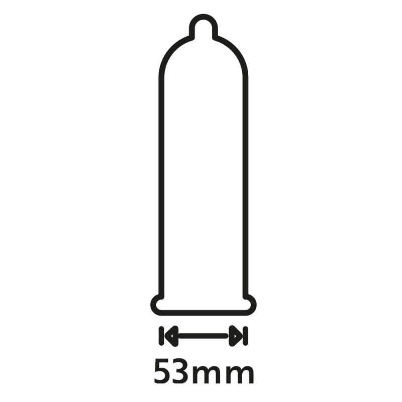 Lateksist lisamäärdega kondoomid 48 tk - Secura - Extra Wet