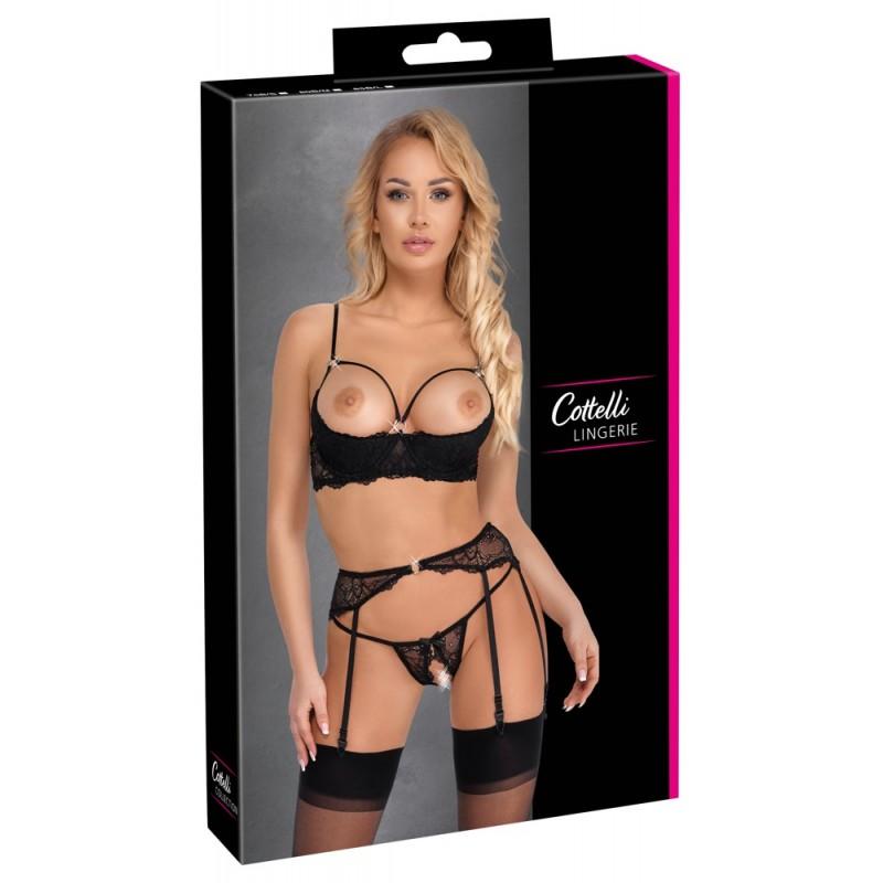 3-Piece Shelf Bra Set 75B/S