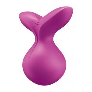 накладной вибратор - SATISFYER Viva La Vulva 3 фиолетовый