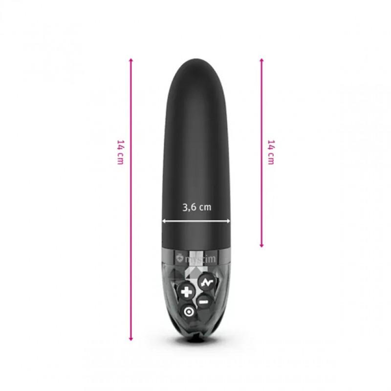 Mystim - Sleak Freak eStim Vibrator Black