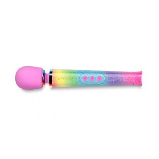 Massager Rainbow color with accessorizes - Le Wand Rainbow Ombre Petite