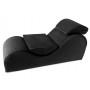 Love furniture and a relaxing chair black - Liberator