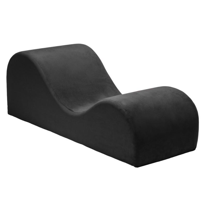 Love furniture and a relaxing chair black - Liberator