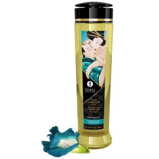 Massage oil with a flowery Island Blossom scent 240 ml - Shunga