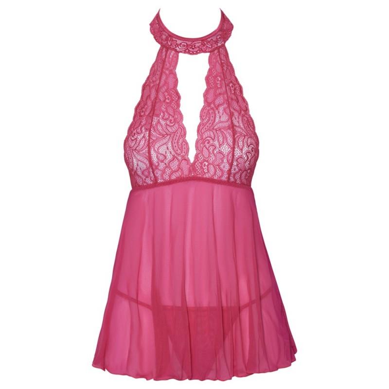 Babydoll öösärk roosa L/XL - Cottelli LINGERIE