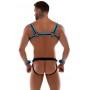 Men's Jock set black/blue M