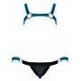 Men's Jock set black/blue M