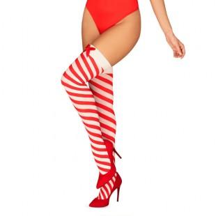 Obsessive - Kissmas Stockings Red S/M