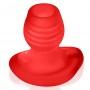 Oxballs - Glowhole-2 Hollow Buttplug with Led Insert Red Morph Large