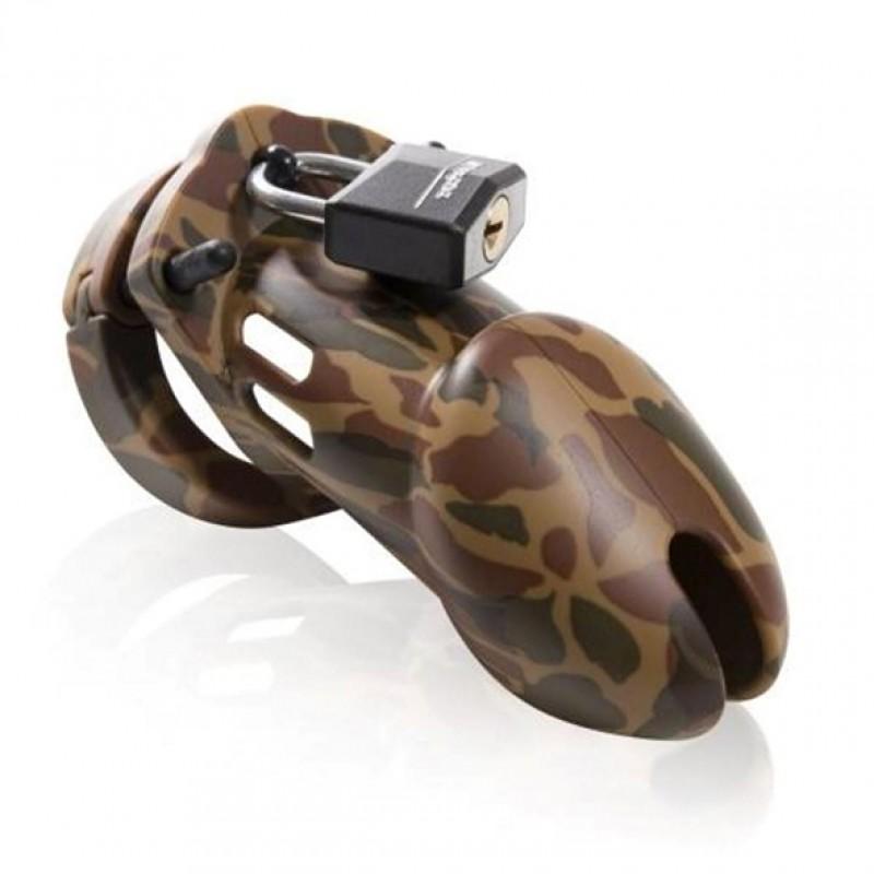 CB-X - CB-6000S Chastity Cock Cage Camouflage