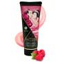 Massage cream with raspberry flavour 200 ml - Shunga