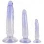 Dildo komplekt anaalseteks treeninguteks 3 tk - Crystal