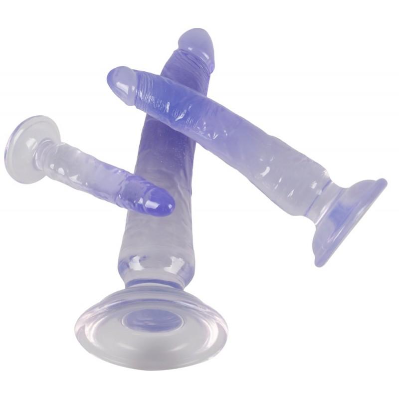 Dildo komplekt anaalseteks treeninguteks 3 tk - Crystal