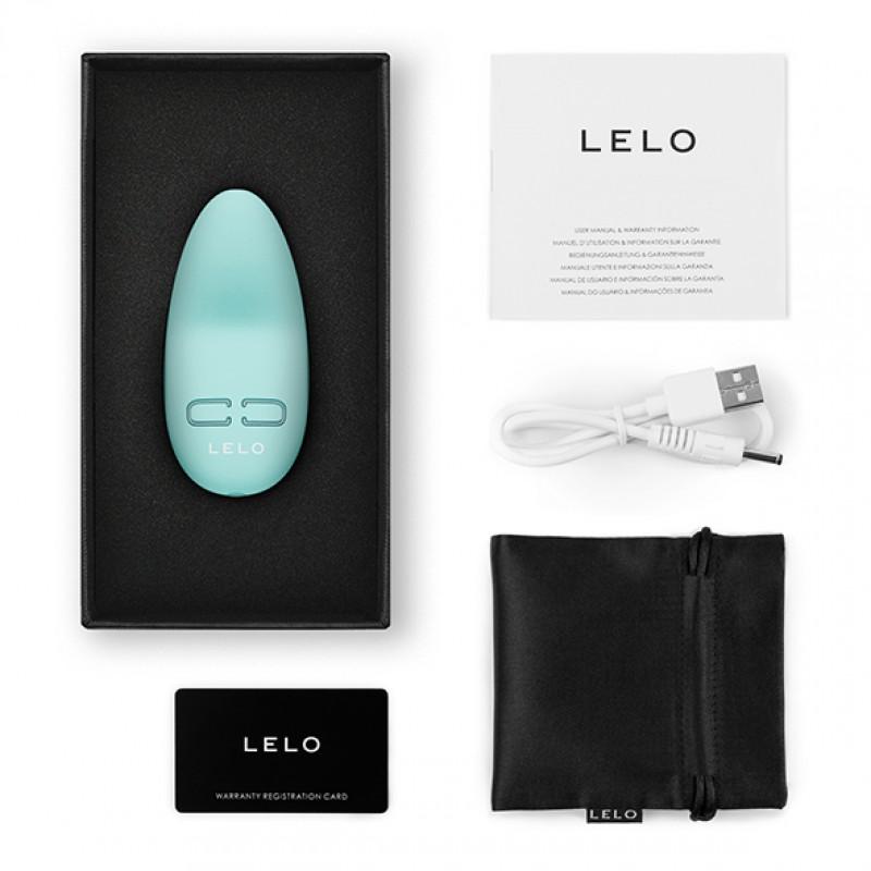 Накладной клиторальный вибратор - Lelo Lily 3 Голубой