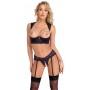 Shelf Bra Set Purple 75B/S