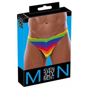 Vikerkaarevärvilised meeste stringid 2XL - Svenjoyment