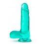 Dildo munanditega 18,4cm sinine - B Yours Plus Rock N' Roll