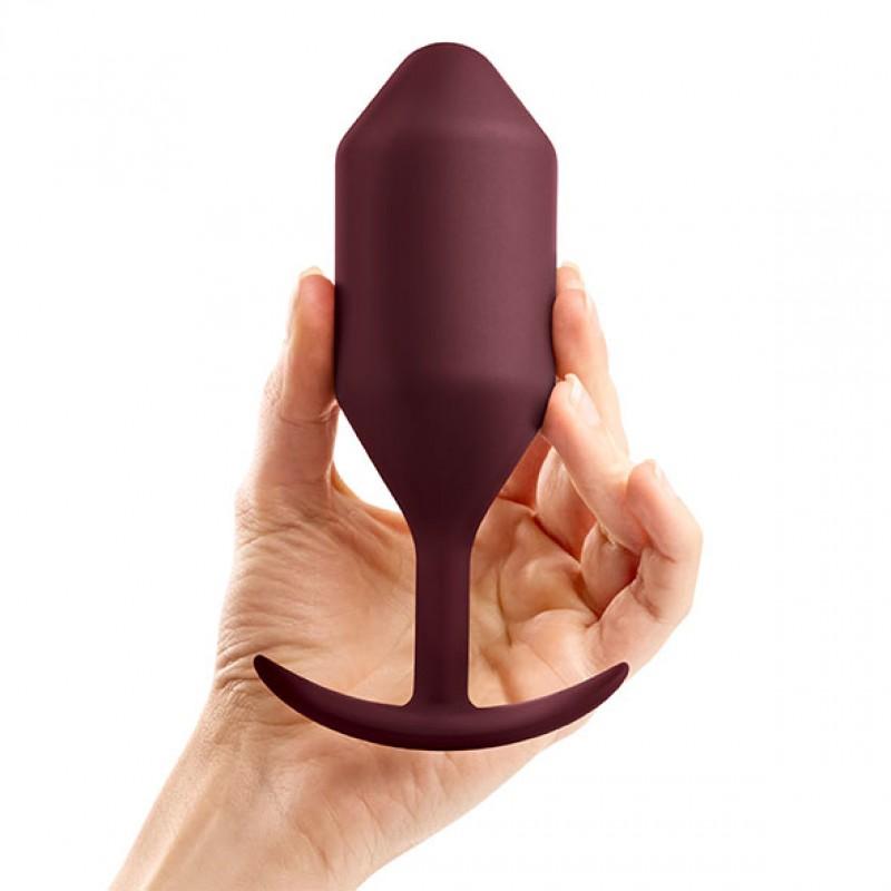 B-Vibe - Snug Plug 5 Dark Red