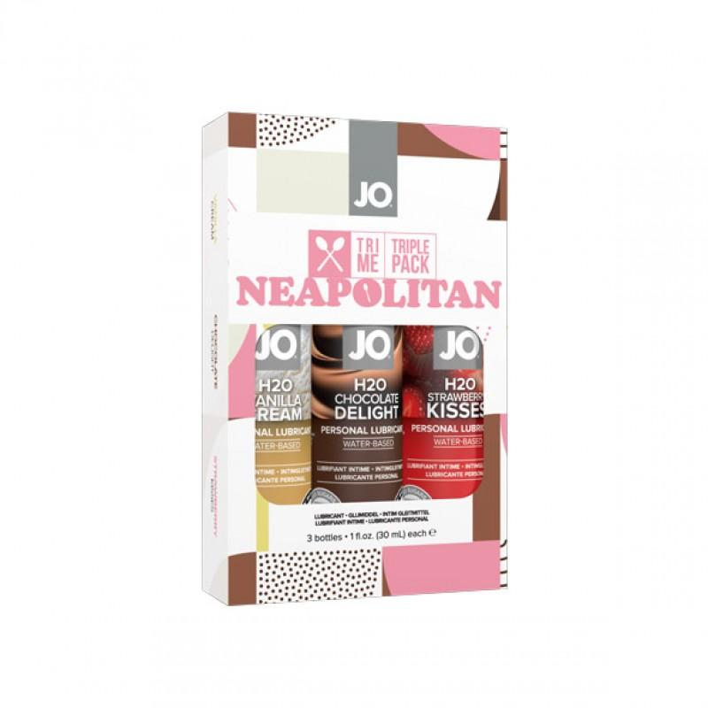 oral glide Triple Pack Neapolitan - System JO 3x 30ml