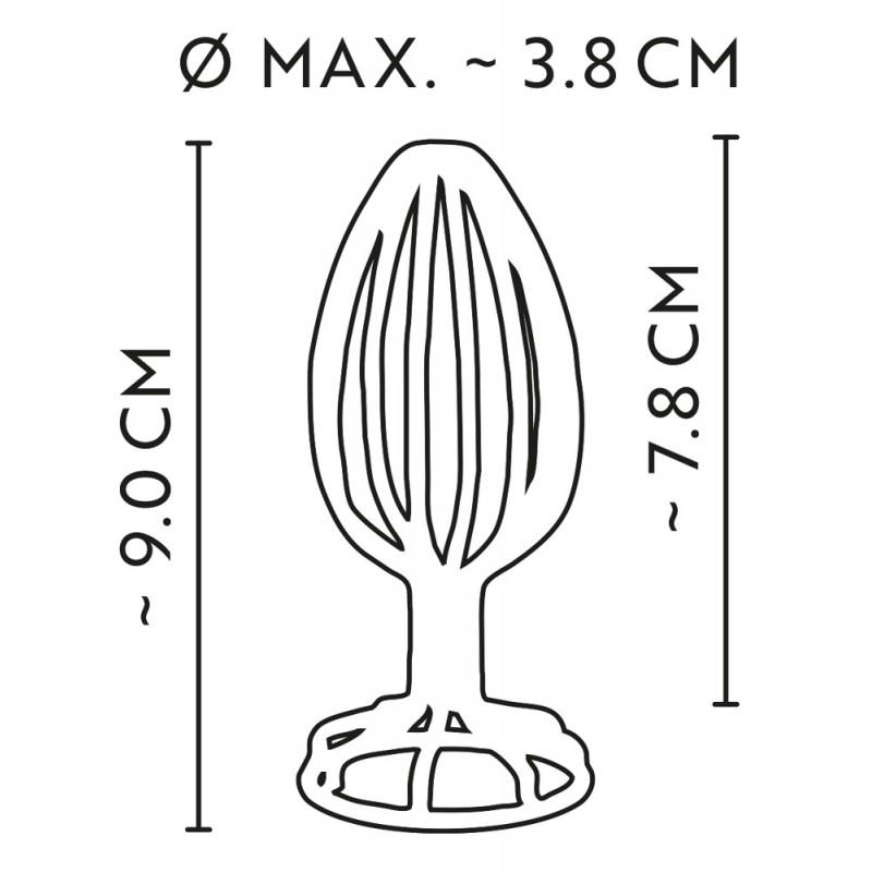 Anos Metal Cage Butt Plug 3.8