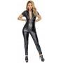 Leather Jumpsuit S