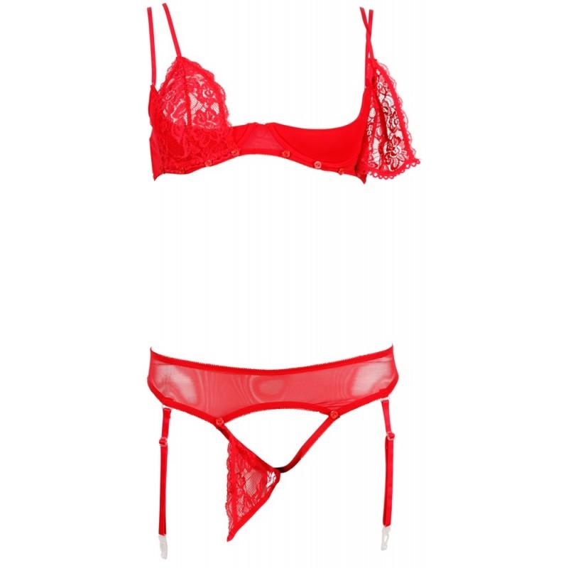 Сексуальное нижнее бельё эротическое bra set 80b/m