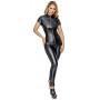 Leather Jumpsuit M