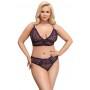 Bra Set purple XL