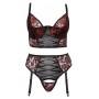 Bra Set black/red 95C/2XL