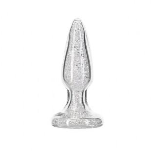 Glass Anal Plug with Bonus Bullet - Fancy Luxurious - Pillow Talk