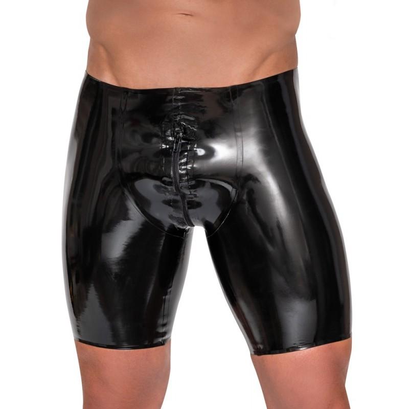 Men's Latex Pants Zip S