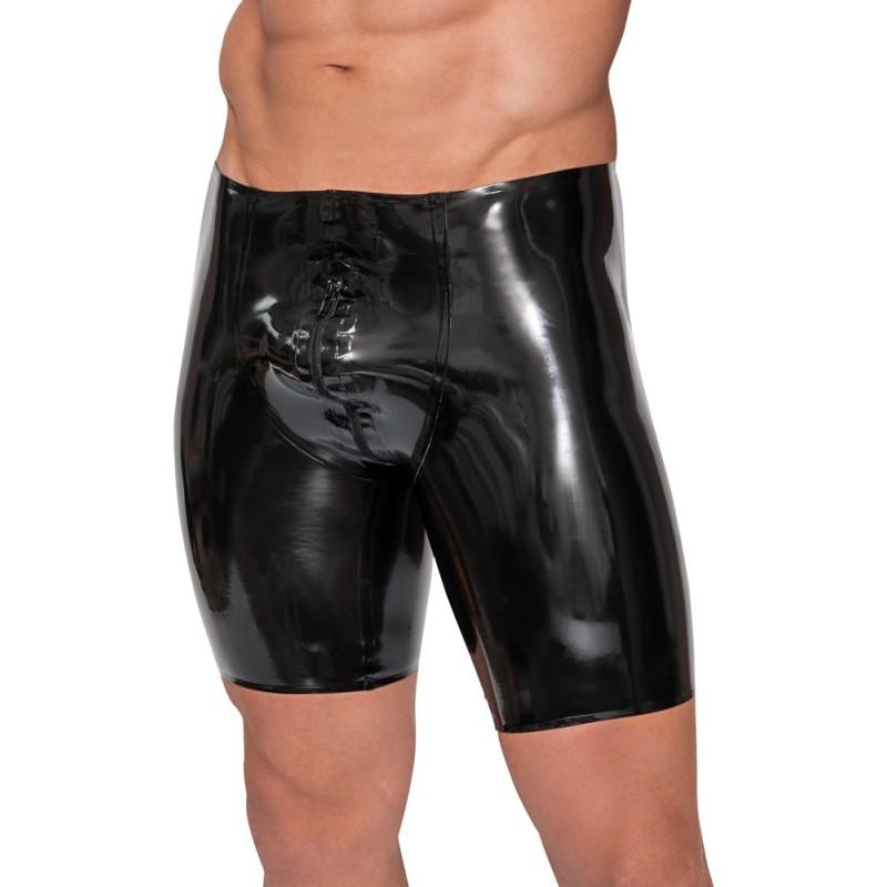 Men's Latex Pants Zip S