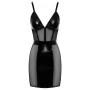 Vinyl Dress w. Mesh S