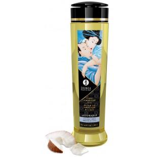 Massage oil with a coconut scent 240 ml - Shunga