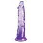 Munanditeta dildo 21cm lilla - KING COCK