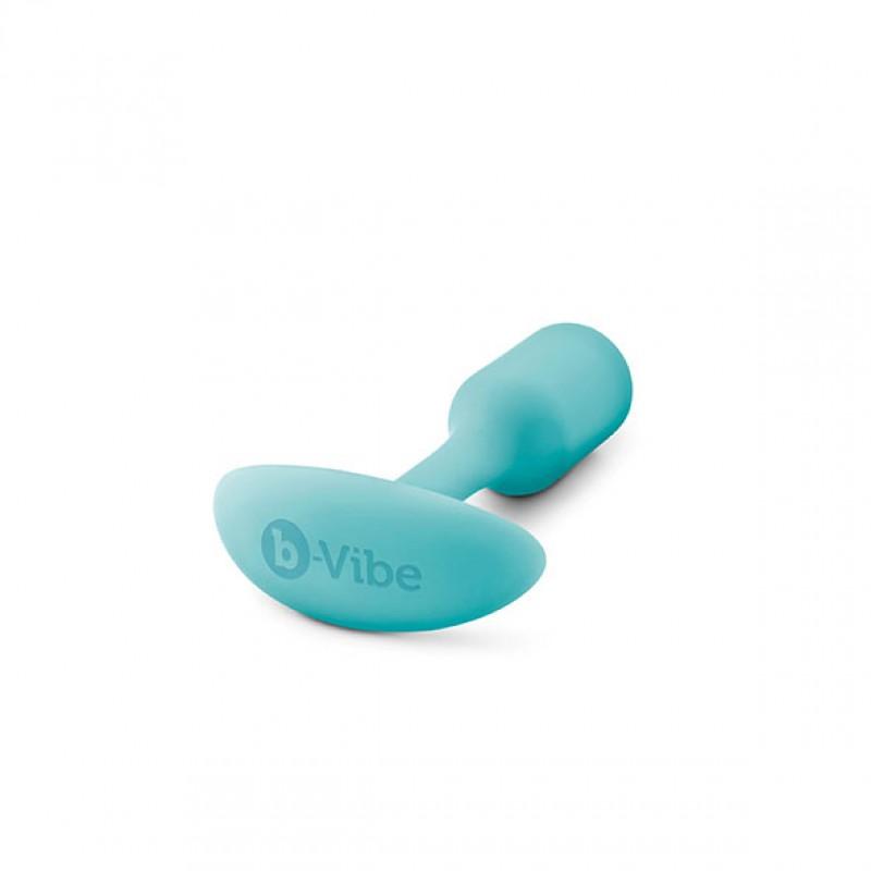 Sinine anaalne pistik sisemise raskuskuuliga - Snug Plug 1 - B-Vibe