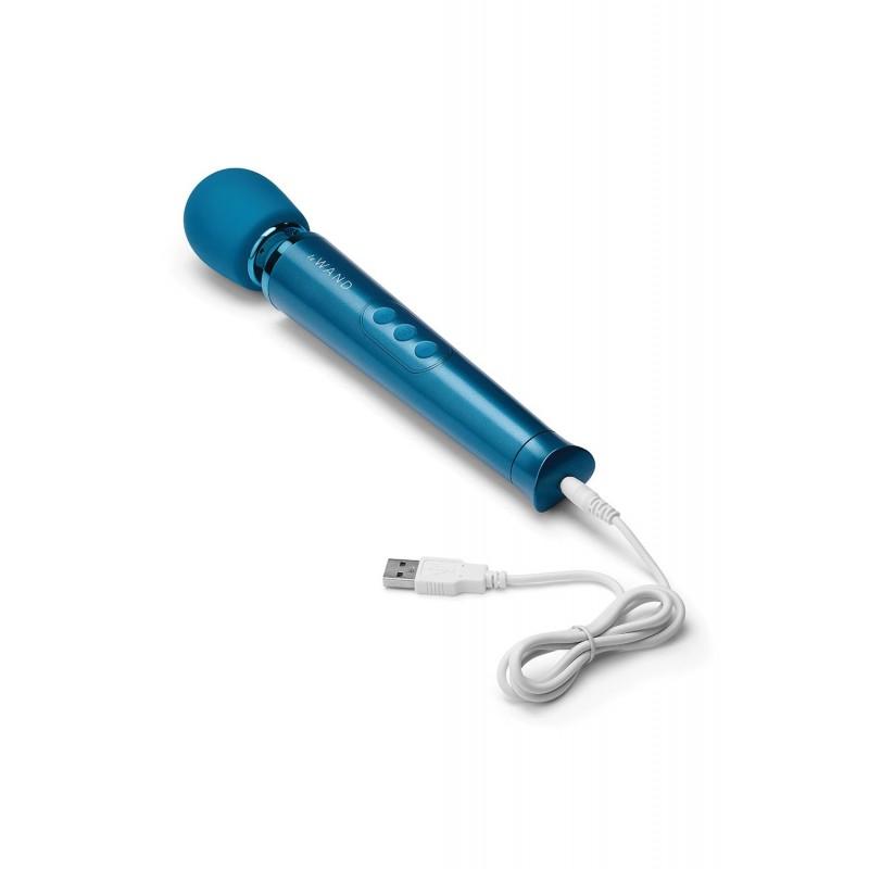 LE WAND PETITE RECHARGEABLE VIBRATING MASSAGER BLUE