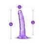 Imitatsioon peenisega iminapaga 19cm lilla - B YOURS PLUS LUST AND THRUST