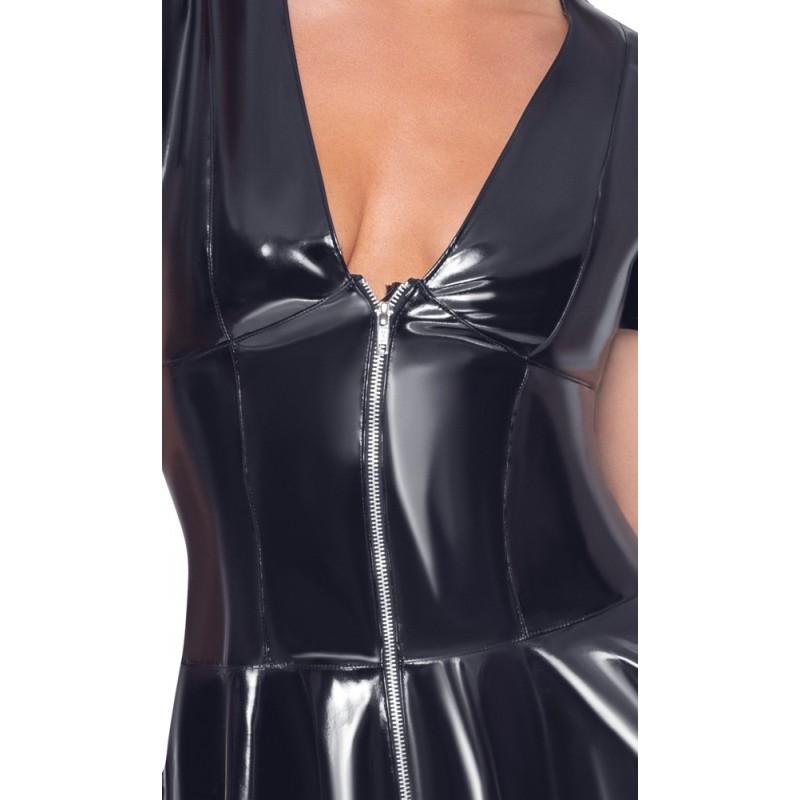 Vinyl Dress Zip M