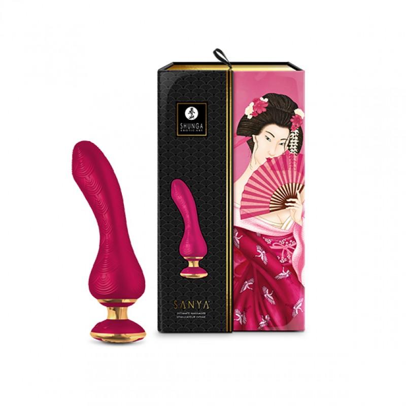 Shunga - Sanya Intimate Massager Raspberry